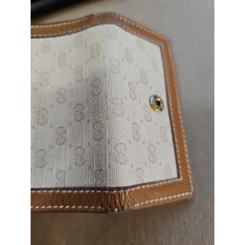 2 Vintage Gucci Keychain Mini Pouch Wallets in Good Condition - Picture 8 of 12